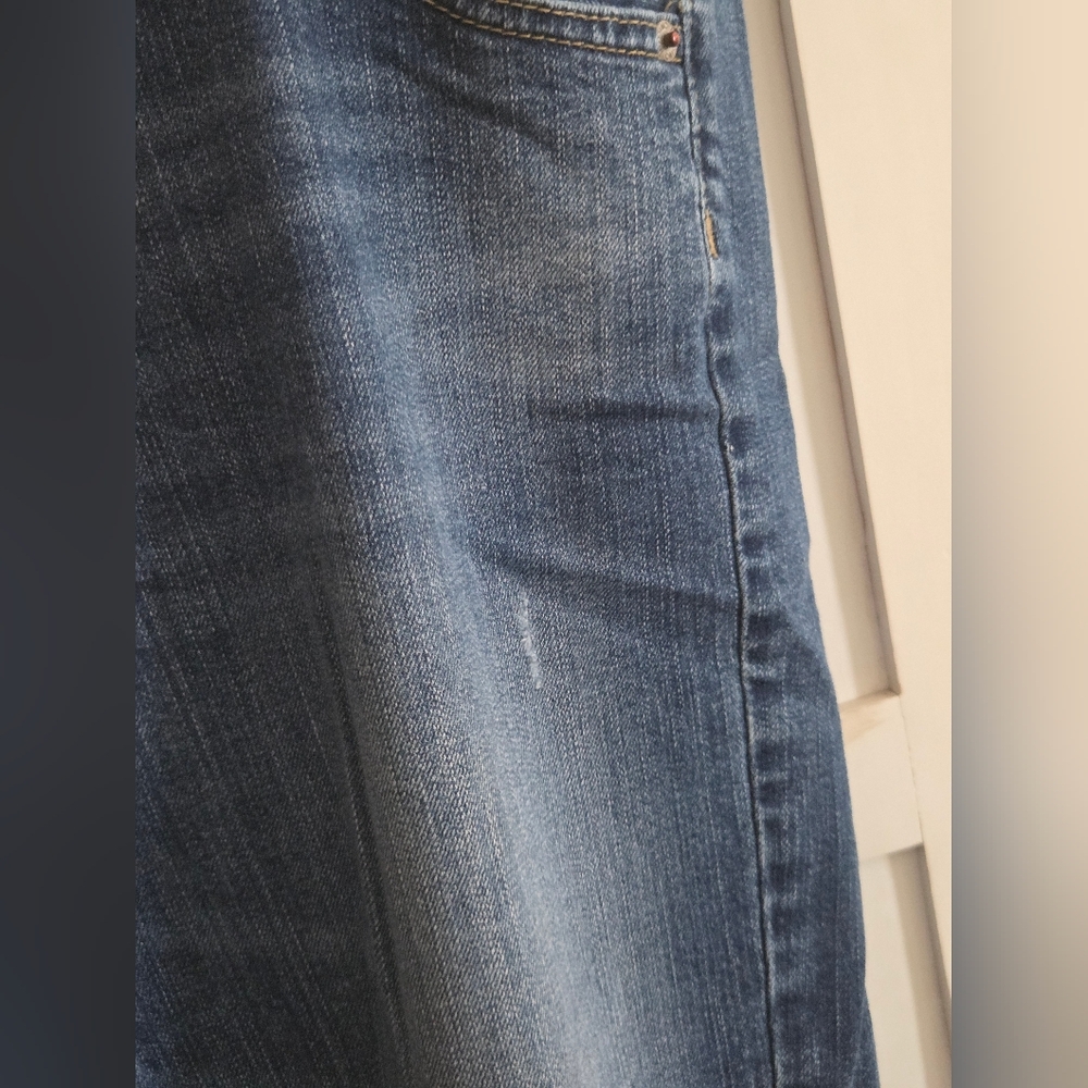 Mossino Womens 12 Skinny Boyfriend Blue Jeans - Picture 6 of 10
